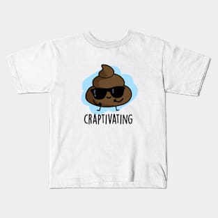 Craptivating Cute Cool Poop Pun Kids T-Shirt